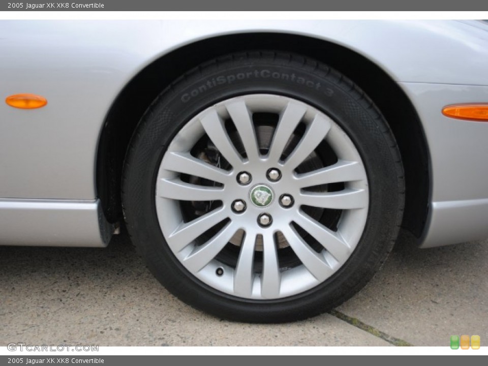2005 Jaguar XK XK8 Convertible Wheel and Tire Photo #66698933