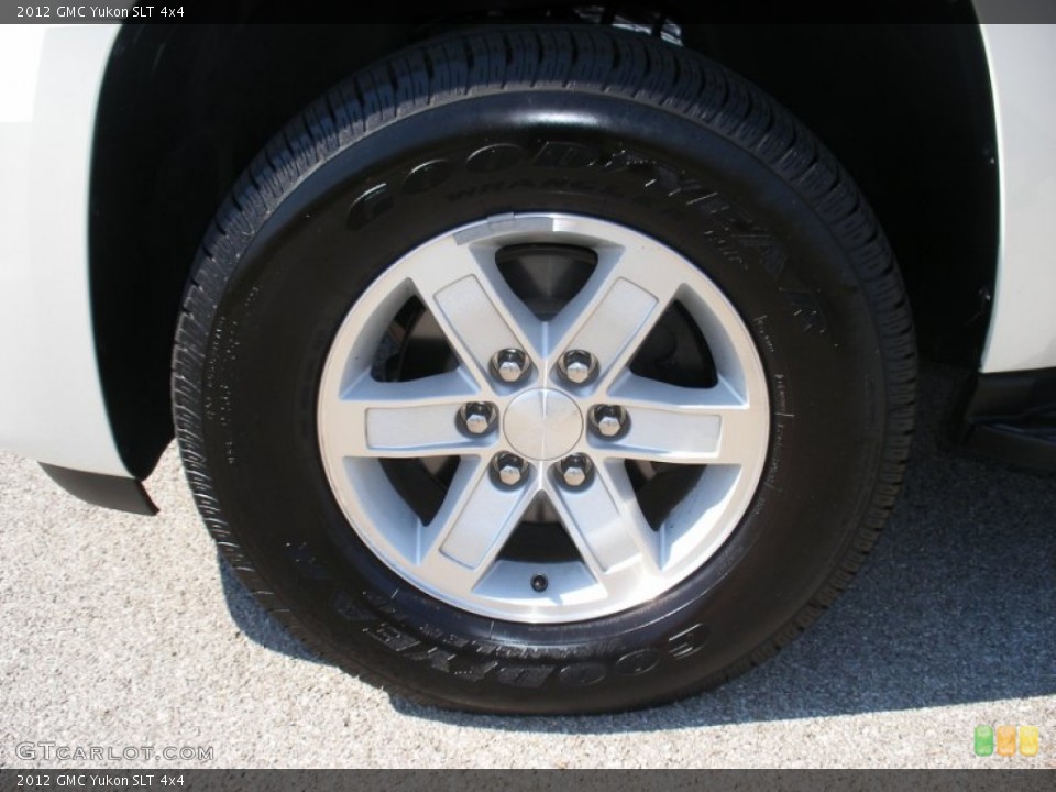 2012 GMC Yukon SLT 4x4 Wheel and Tire Photo #66701087