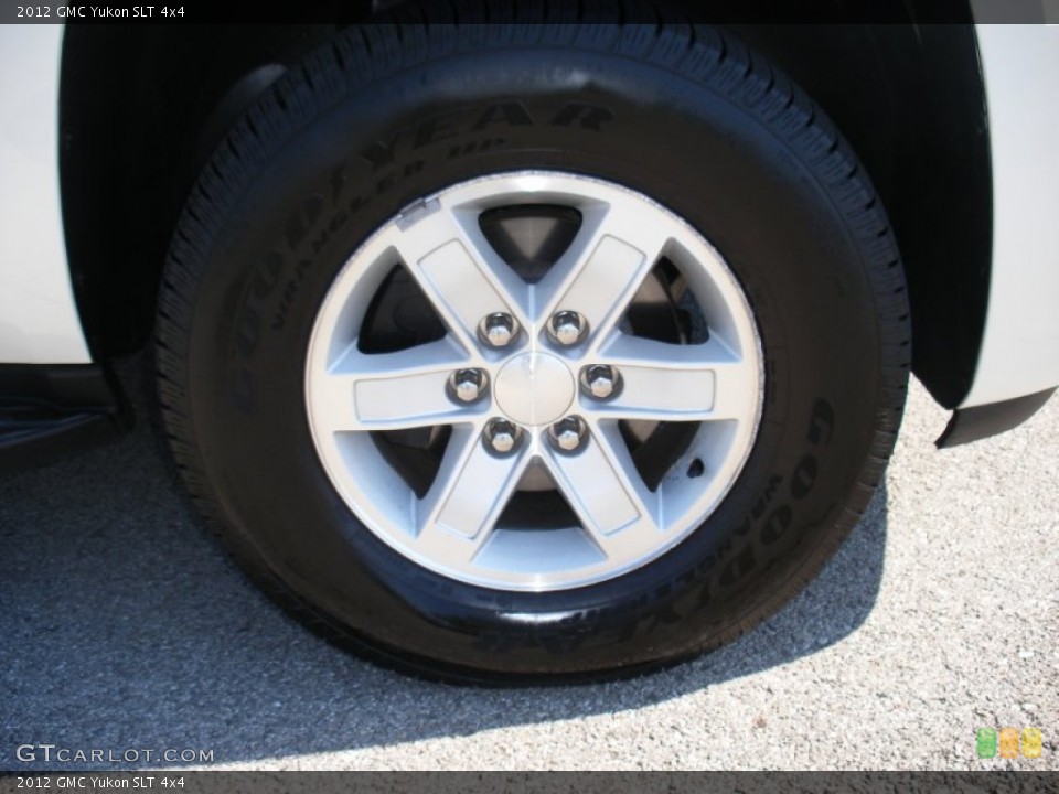2012 GMC Yukon SLT 4x4 Wheel and Tire Photo #66701093