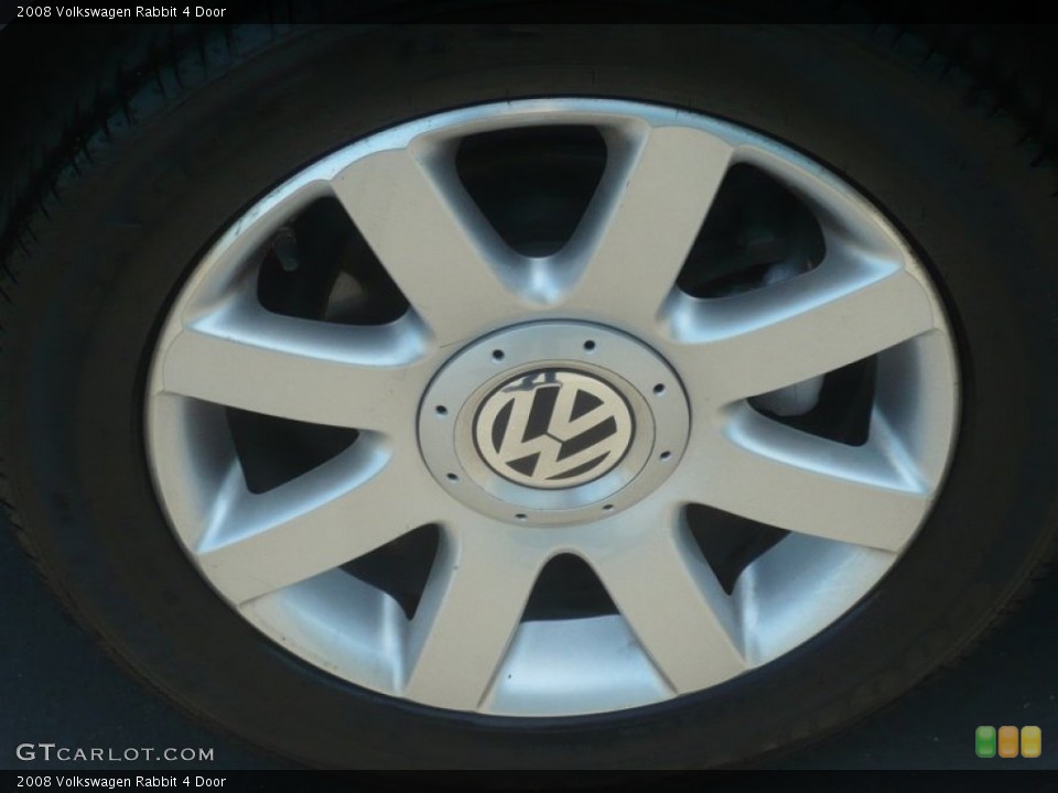 2008 Volkswagen Rabbit 4 Door Wheel and Tire Photo #66702632