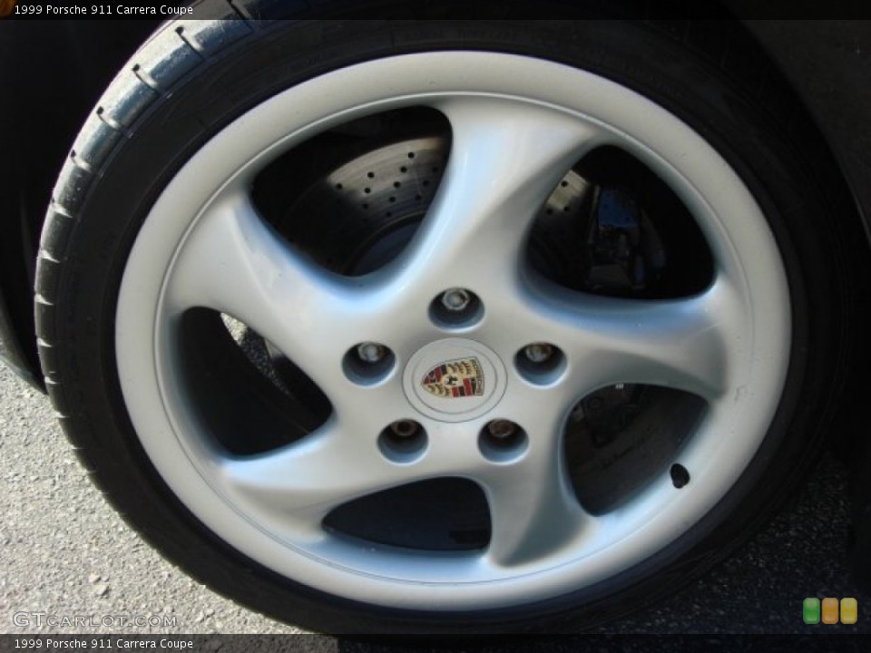 1999 Porsche 911 Carrera Coupe Wheel and Tire Photo #66705029