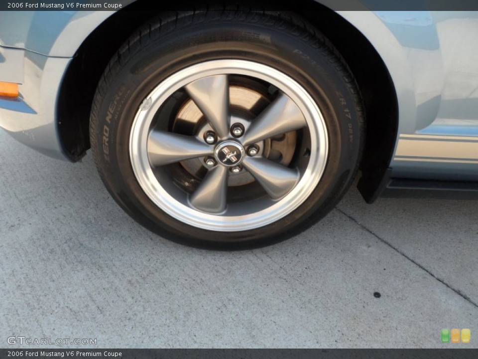 2006 Ford Mustang V6 Premium Coupe Wheel and Tire Photo #66712157