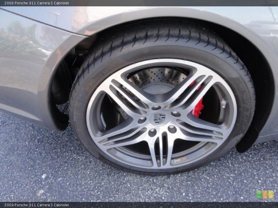 2009 Porsche 911 Carrera S Cabriolet Wheel and Tire Photo #66717140