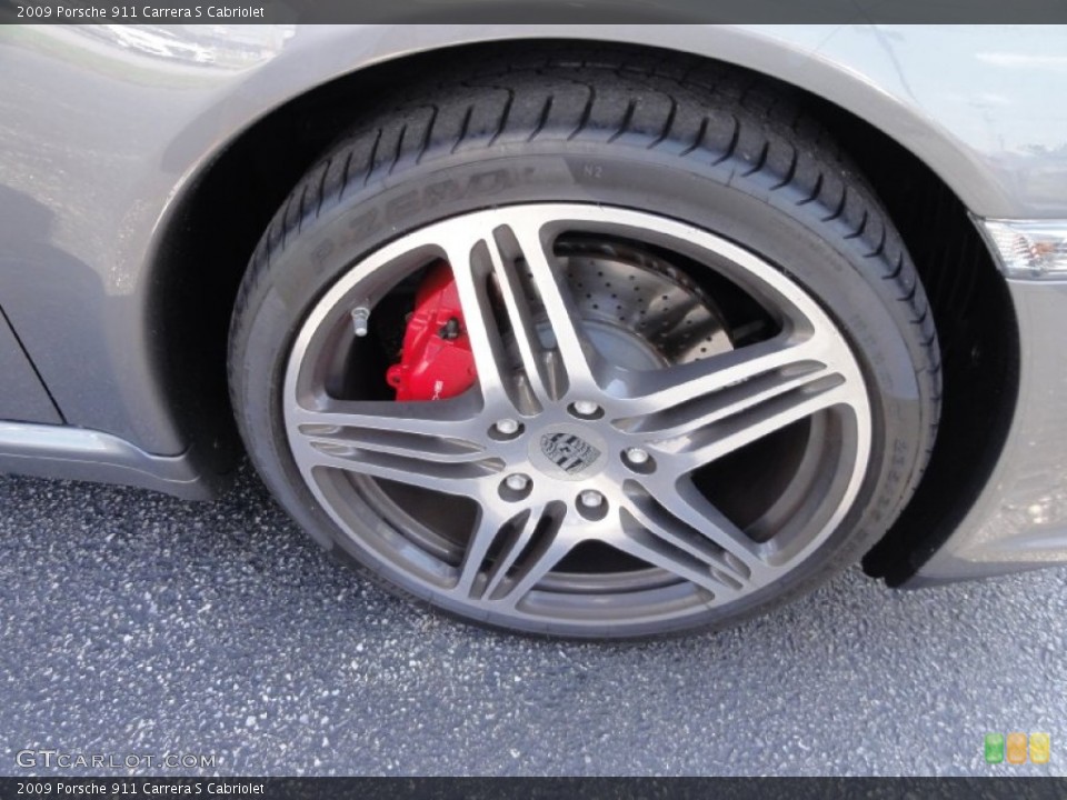 2009 Porsche 911 Carrera S Cabriolet Wheel and Tire Photo #66717147