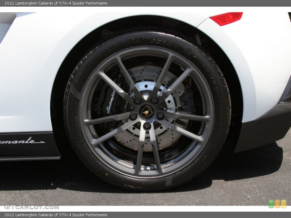 2012 Lamborghini Gallardo LP 570-4 Spyder Performante Wheel and Tire Photo #66718607