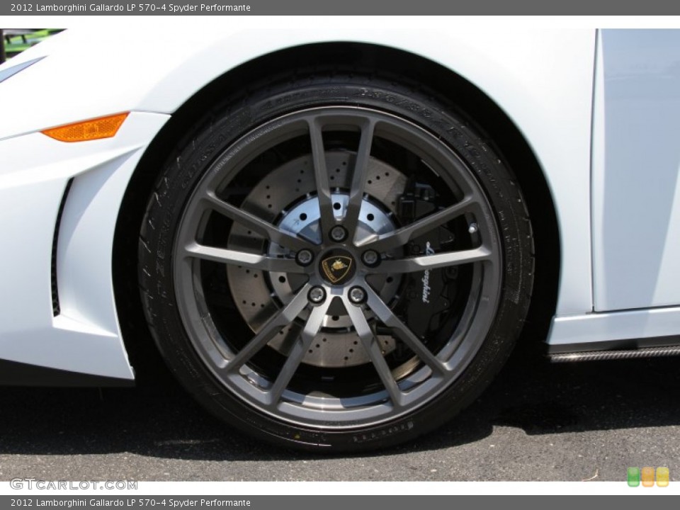 2012 Lamborghini Gallardo LP 570-4 Spyder Performante Wheel and Tire Photo #66718622