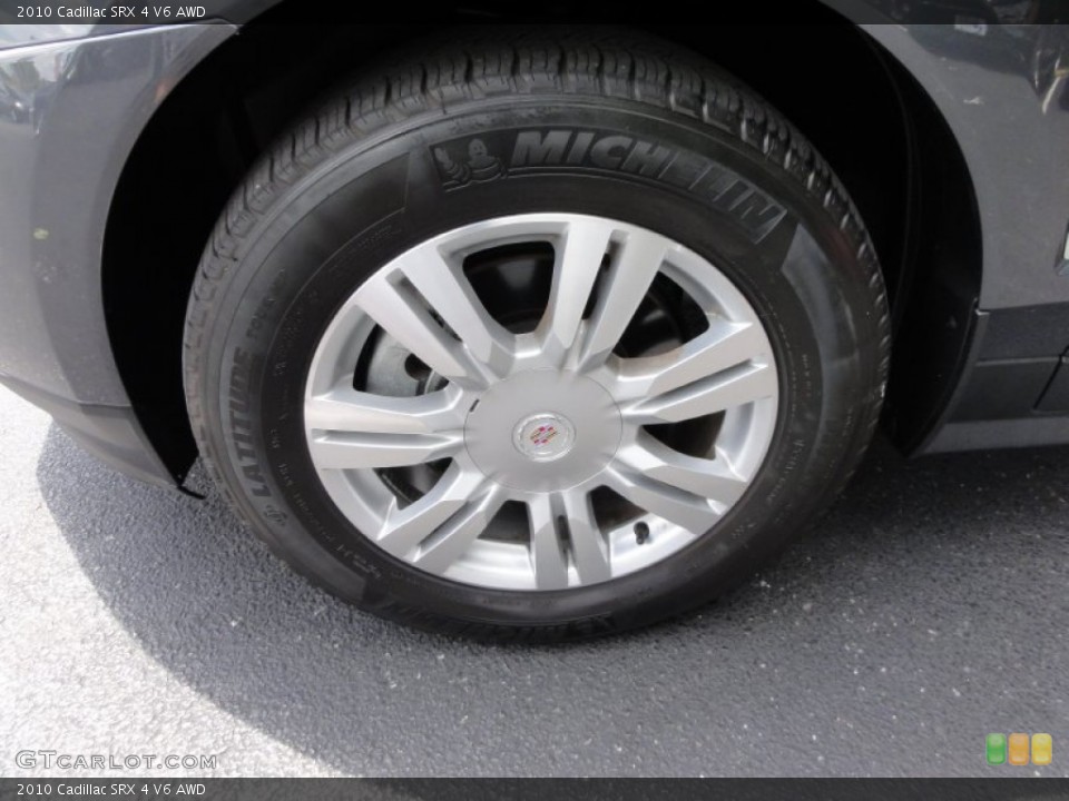 2010 Cadillac SRX 4 V6 AWD Wheel and Tire Photo #66719930