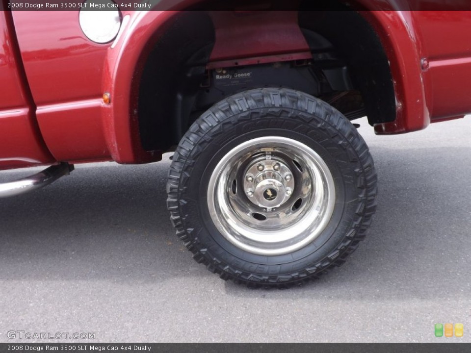 2008 Dodge Ram 3500 SLT Mega Cab 4x4 Dually Wheel and Tire Photo #66720803