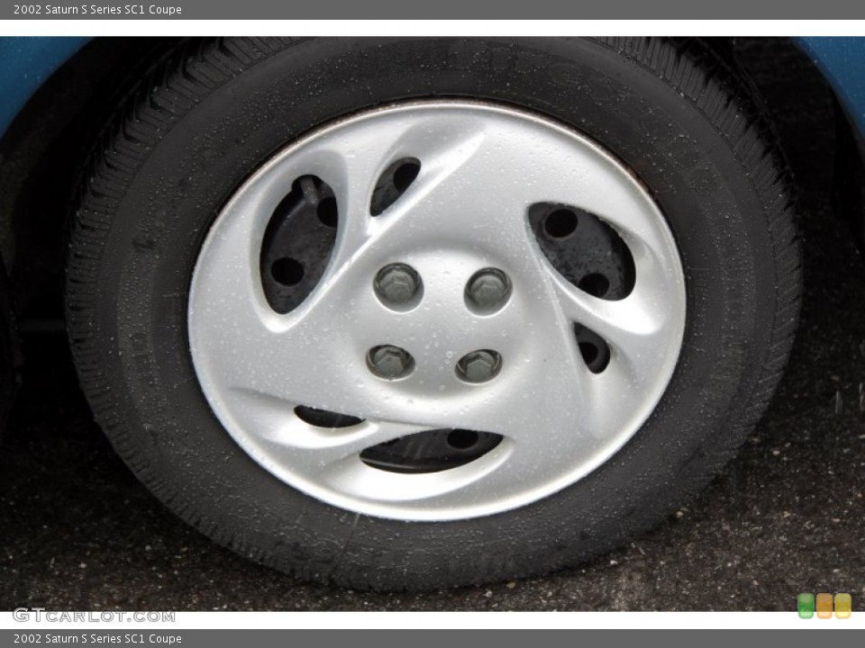 2002 Saturn S Series SC1 Coupe Wheel and Tire Photo #66723266