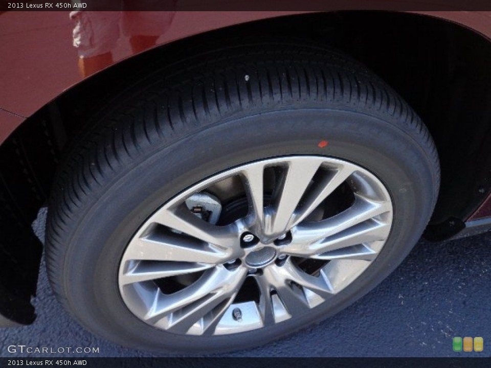 2013 Lexus RX 450h AWD Wheel and Tire Photo #66726050