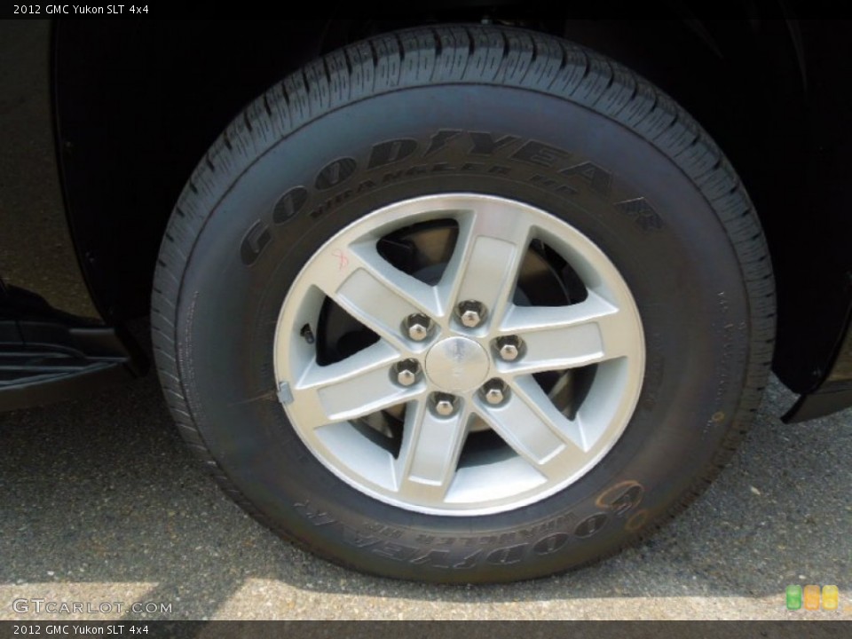 2012 GMC Yukon SLT 4x4 Wheel and Tire Photo #66727310