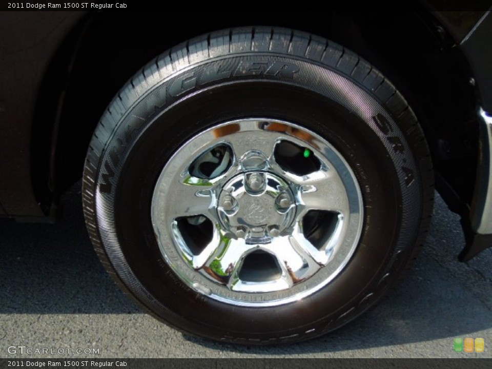 2011 Dodge Ram 1500 ST Regular Cab Wheel and Tire Photo #66728046