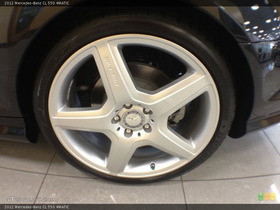 2012 Mercedes-Benz CL 550 4MATIC Wheel and Tire Photo #66732524
