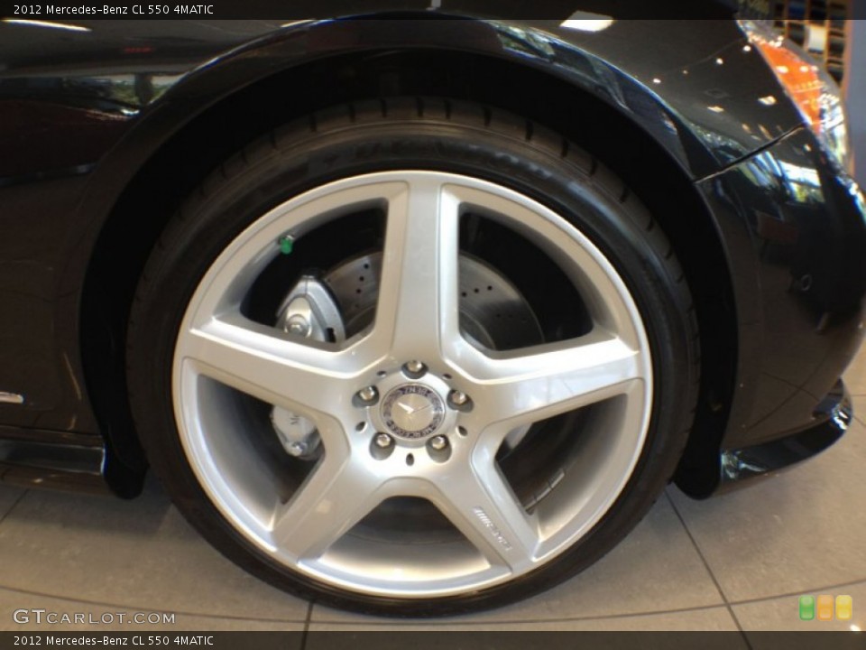 2012 Mercedes-Benz CL 550 4MATIC Wheel and Tire Photo #66732533