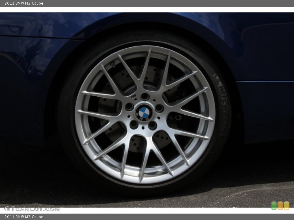 2011 BMW M3 Coupe Wheel and Tire Photo #66746434