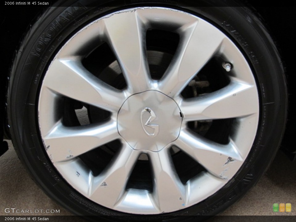 2006 Infiniti M 45 Sedan Wheel and Tire Photo #66750316