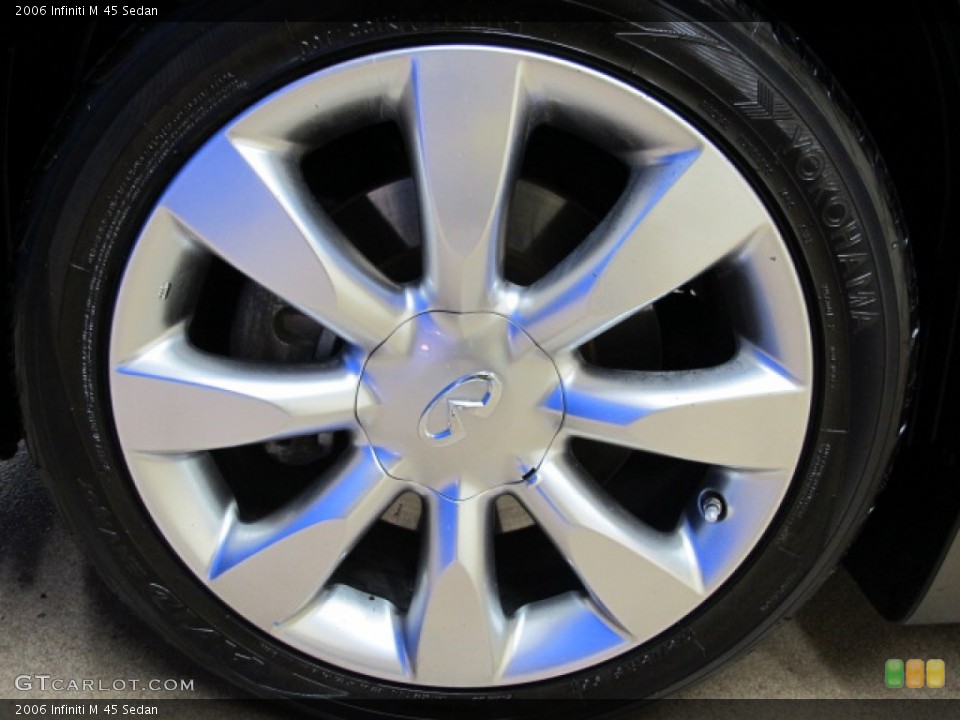 2006 Infiniti M 45 Sedan Wheel and Tire Photo #66750334