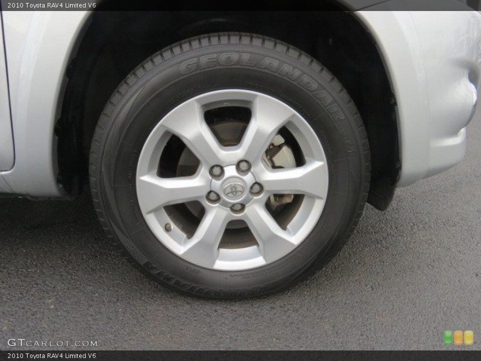 2010 Toyota RAV4 Limited V6 Wheel and Tire Photo #66759634