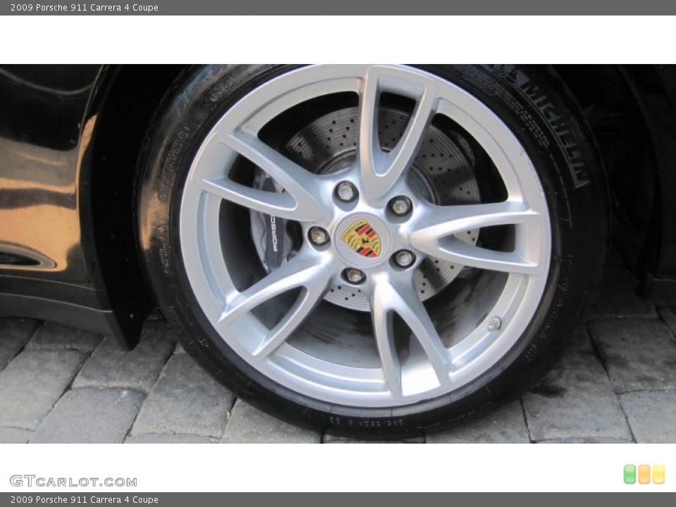 2009 Porsche 911 Carrera 4 Coupe Wheel and Tire Photo #66764743