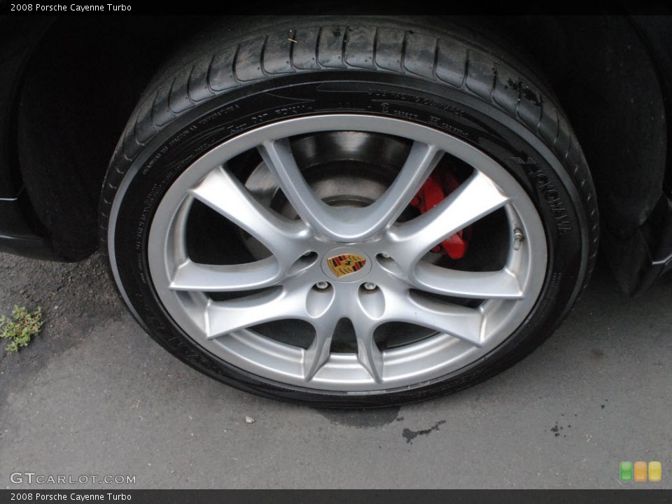 2008 Porsche Cayenne Turbo Wheel and Tire Photo #66766352