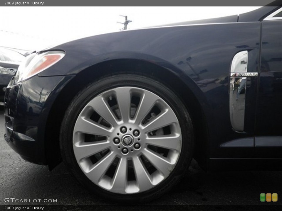 2009 Jaguar XF Luxury Wheel and Tire Photo #66770203