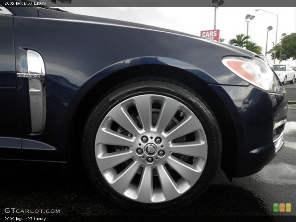2009 Jaguar XF Luxury Wheel and Tire Photo #66770314