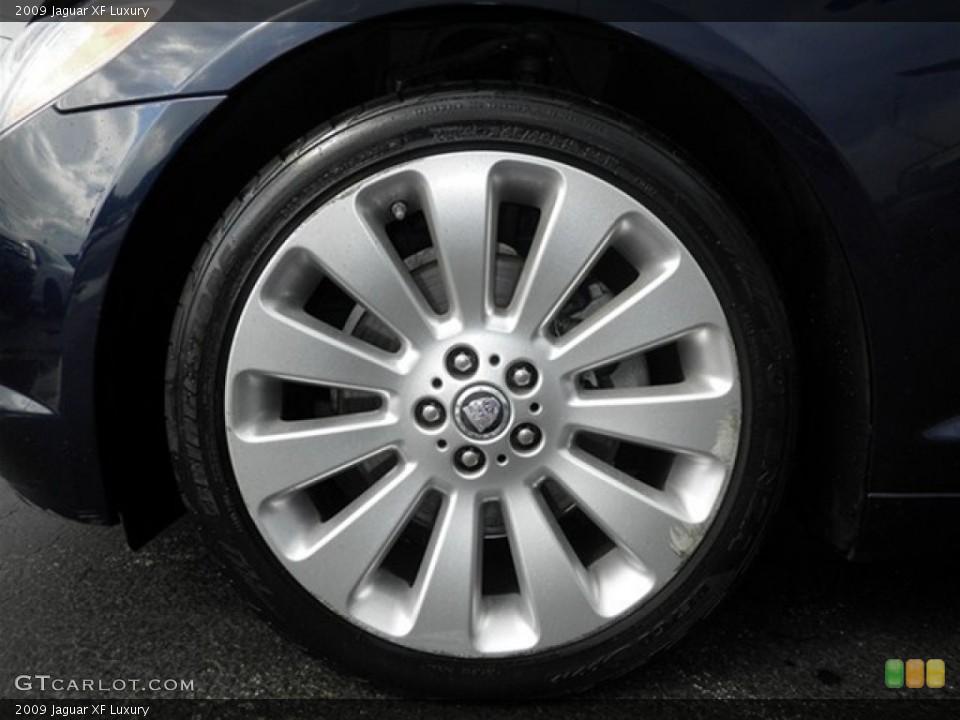 2009 Jaguar XF Luxury Wheel and Tire Photo #66770479