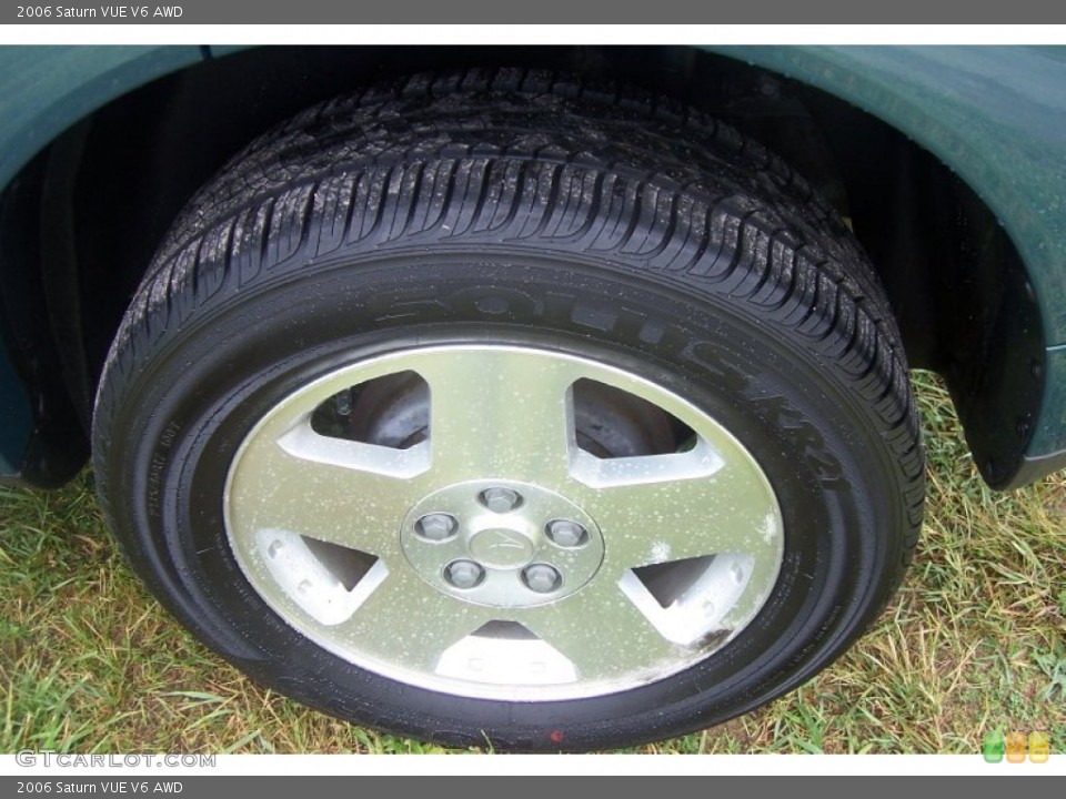 2006 Saturn VUE V6 AWD Wheel and Tire Photo #66775112