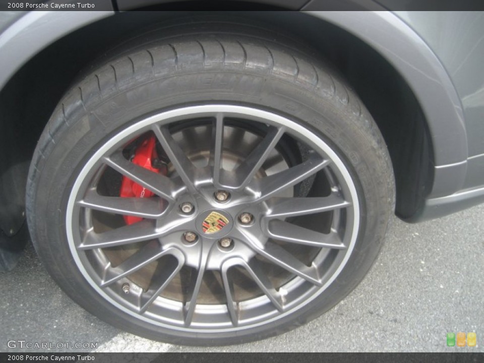 2008 Porsche Cayenne Turbo Wheel and Tire Photo #66779009