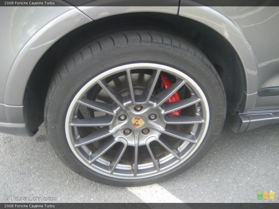 2008 Porsche Cayenne Turbo Wheel and Tire Photo #66779018