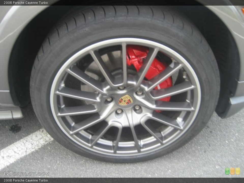 2008 Porsche Cayenne Turbo Wheel and Tire Photo #66779027