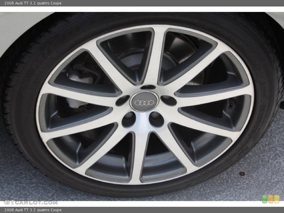 2008 Audi TT 3.2 quattro Coupe Wheel and Tire Photo #66785267