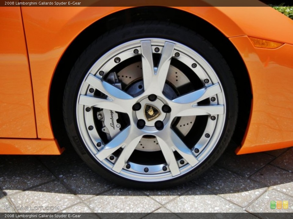 2008 Lamborghini Gallardo Spyder E-Gear Wheel and Tire Photo #66791724