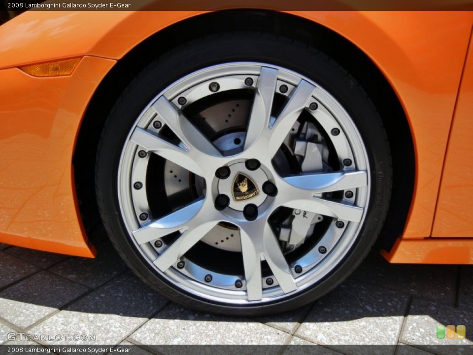 2008 Lamborghini Gallardo Spyder E-Gear Wheel and Tire Photo #66791733