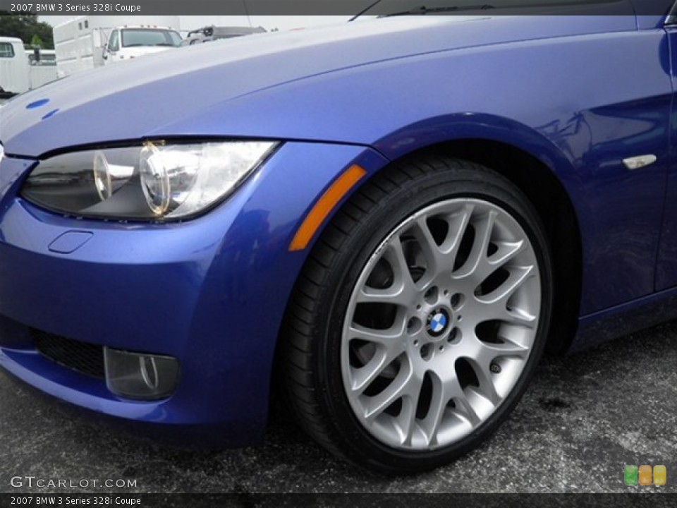 2007 BMW 3 Series 328i Coupe Wheel and Tire Photo #66798736
