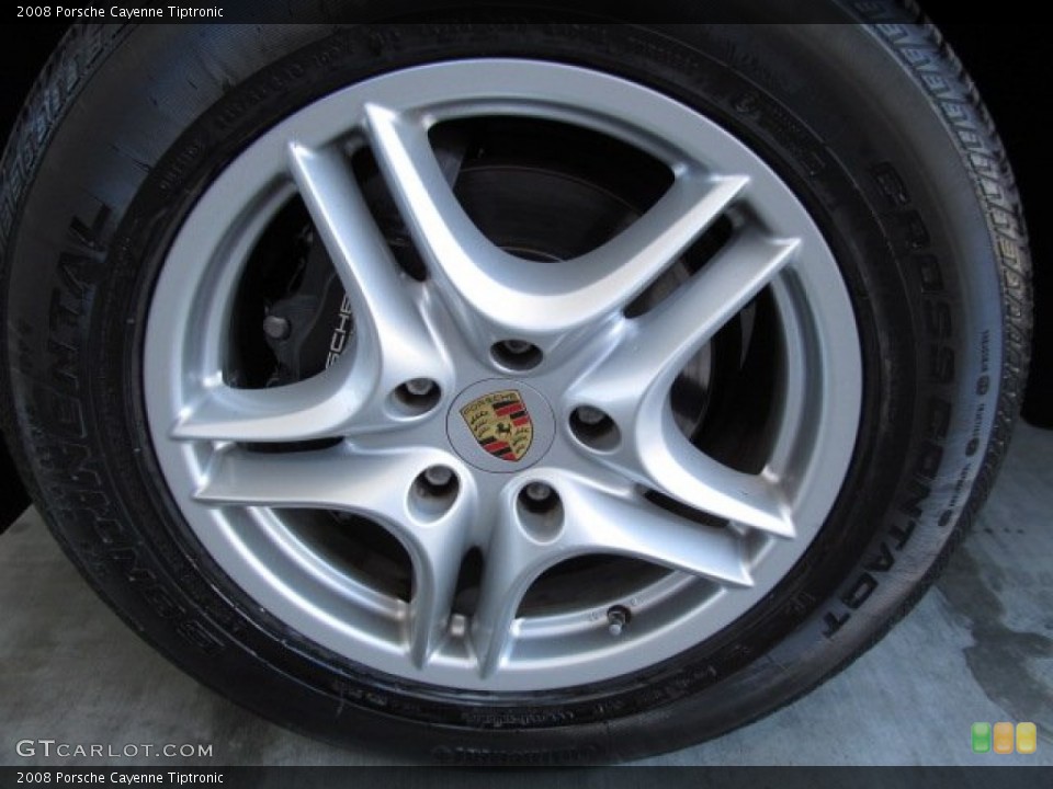 2008 Porsche Cayenne Tiptronic Wheel and Tire Photo #66813256