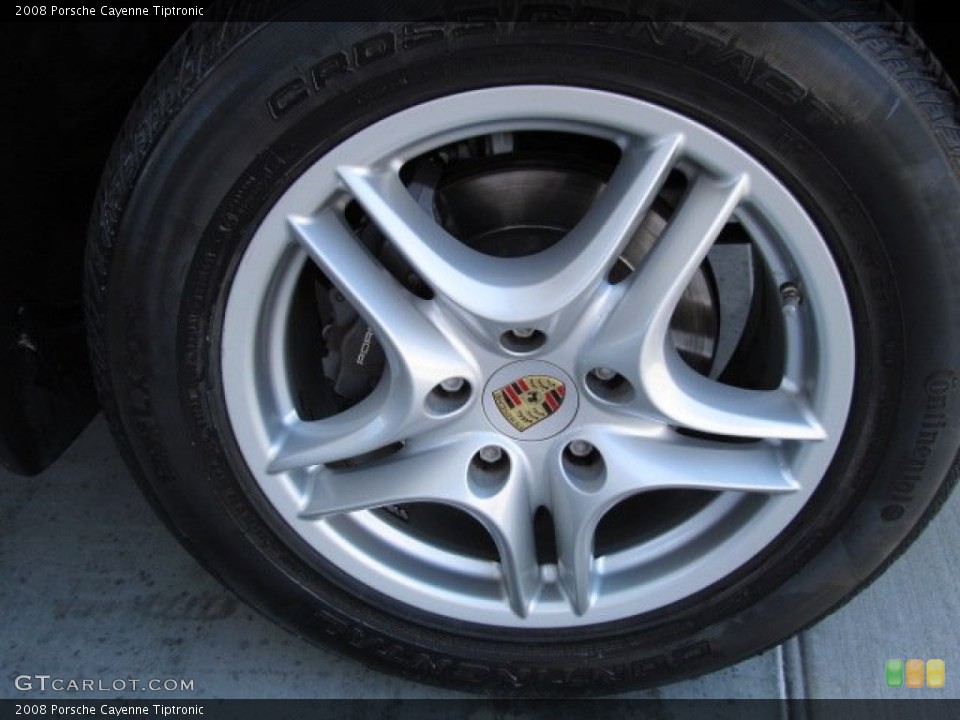 2008 Porsche Cayenne Tiptronic Wheel and Tire Photo #66813274