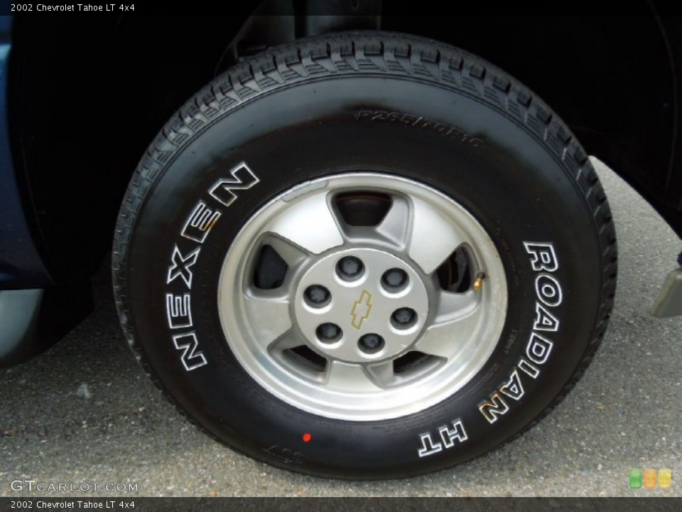 2002 Chevrolet Tahoe LT 4x4 Wheel and Tire Photo #66817843
