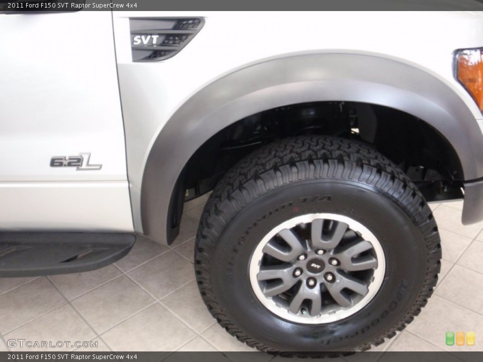 2011 Ford F150 SVT Raptor SuperCrew 4x4 Wheel and Tire Photo #66821720