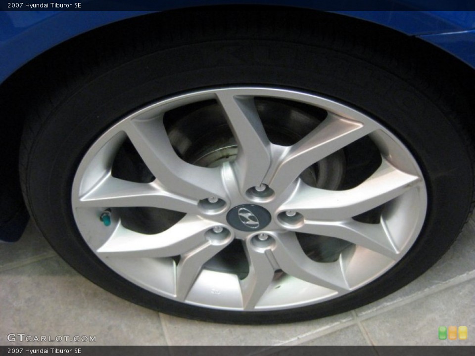 2007 Hyundai Tiburon SE Wheel and Tire Photo #66824681