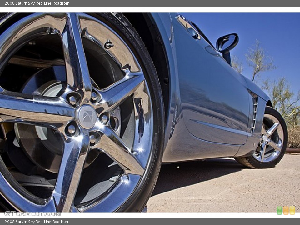 2008 Saturn Sky Red Line Roadster Wheel and Tire Photo #66826358