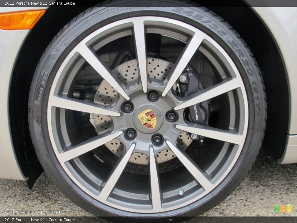 2012 Porsche New 911 Carrera Coupe Wheel and Tire Photo #66826779