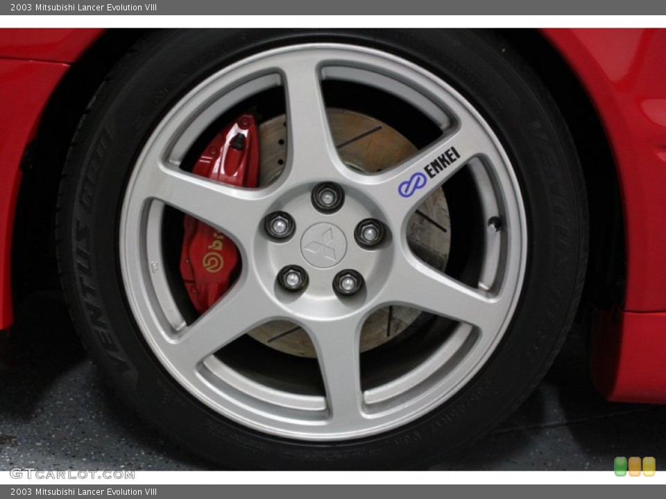2003 Mitsubishi Lancer Evolution VIII Wheel and Tire Photo #66827650