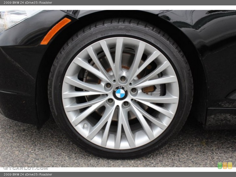 2009 BMW Z4 sDrive35i Roadster Wheel and Tire Photo #66831077