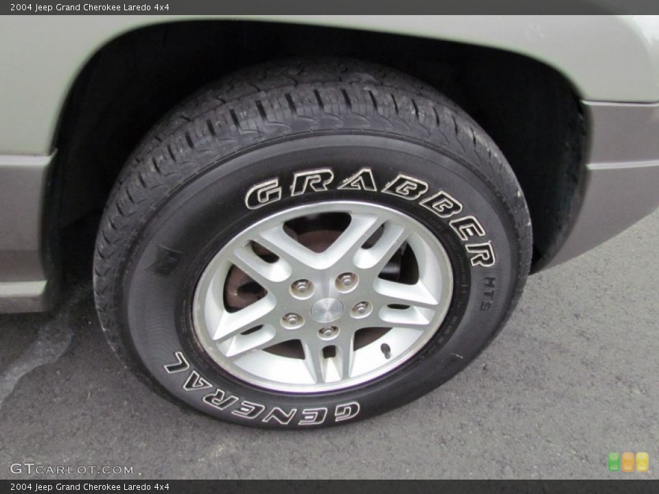 2004 Jeep Grand Cherokee Laredo 4x4 Wheel and Tire Photo #66834062