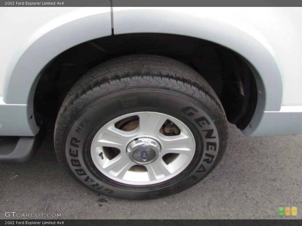 2002 Ford Explorer Limited 4x4 Wheel and Tire Photo #66835445