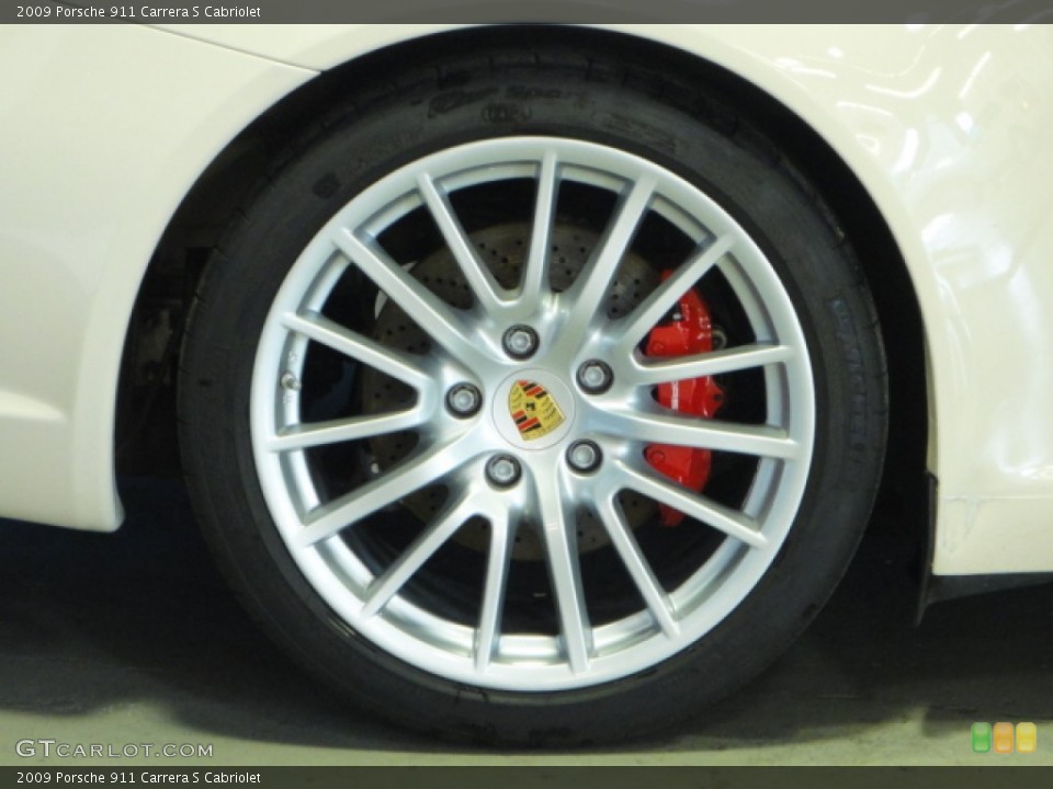 2009 Porsche 911 Carrera S Cabriolet Wheel and Tire Photo #66845703