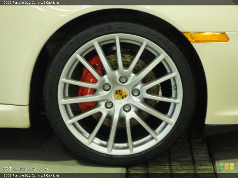 2009 Porsche 911 Carrera S Cabriolet Wheel and Tire Photo #66845710