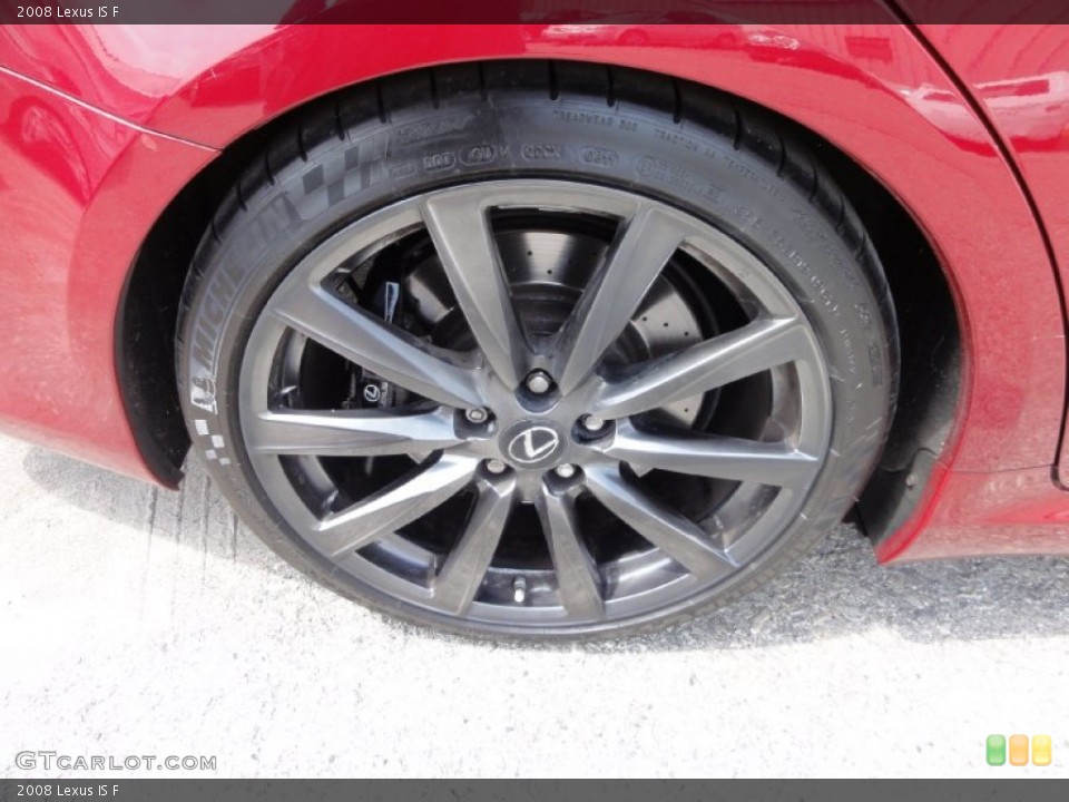 2008 Lexus IS F Wheel and Tire Photo #66847304