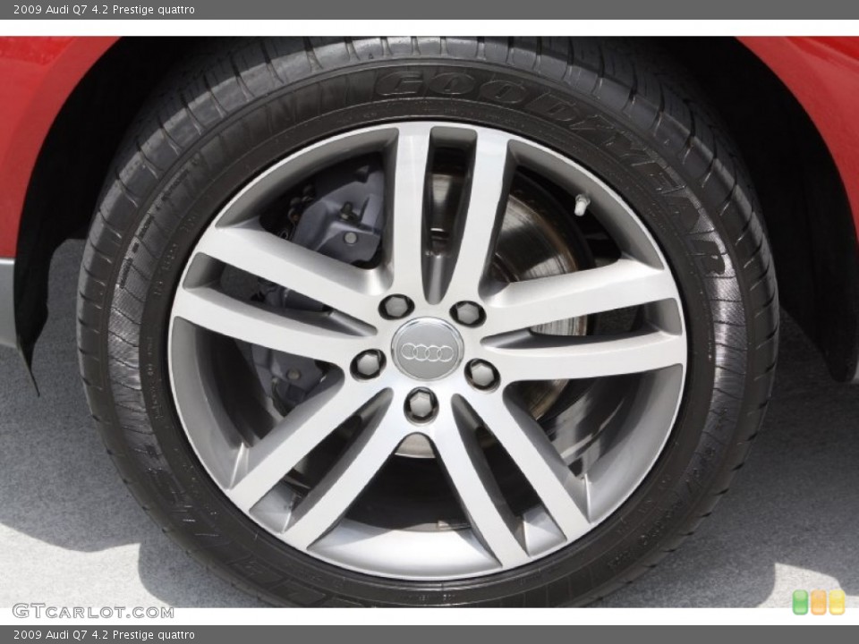 2009 Audi Q7 4.2 Prestige quattro Wheel and Tire Photo #66847849